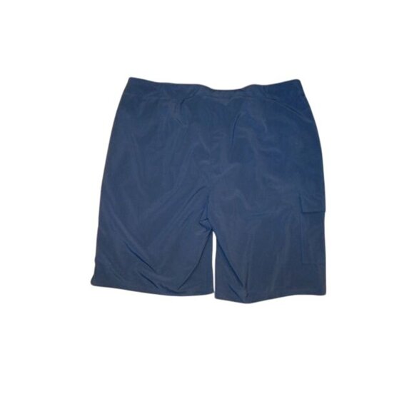 Chico's Size L Large NAvy Blue Lightweight Sporty Shorts - Picture 2 of 2